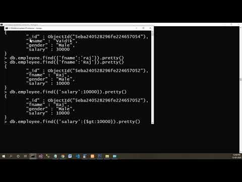 Comparison Query Operators in MongoDB