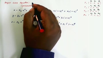 BEZIER CURVE PROBLEM | CAD/CAM