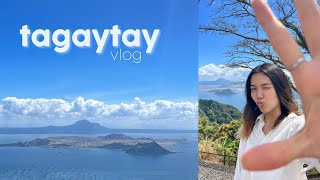 exploring tagaytay 🌋 filipino food, crosswinds, taal volcano, crosswinds, sightseeing
