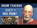 Drum Teacher Reacts to Neil Peart Soloing