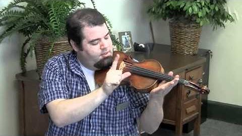 Violin - String names