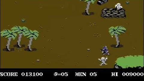 Space Invasion [Commando] C64