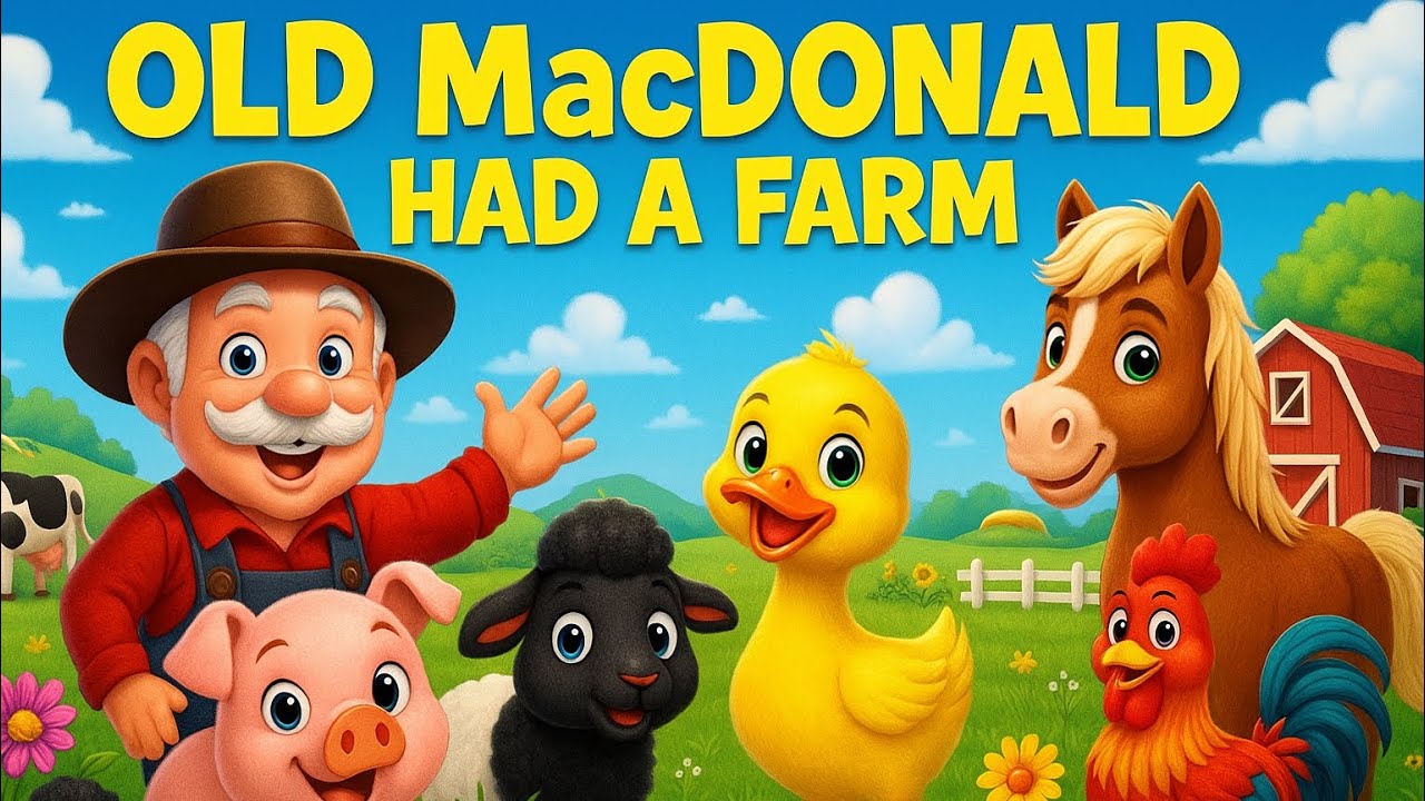 🐄 Old MacDonald Had a Farm | Baby Beep Rhymes | Kids Songs & Nursery Rhymes 🎶