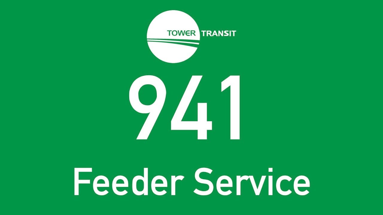 Tower Transit Feeder Bus Service 941 Hyperlapse