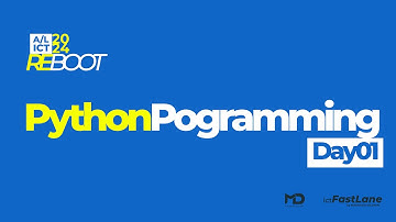 Python Programming -Day 01 | A/L ICT 2024 REBOOT