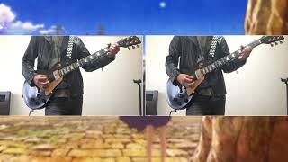 Video thumbnail of "【クジラの子らは砂上に歌う OP】その未来へ/RIRIKO　ギター弾いてみた！[guitar cover]"