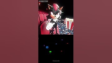 Shadow in Real Life (Sonic 3 Skull Edit) | Blue Bouncing Square
