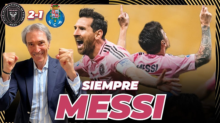 🐐🇦🇷 MESSI WILL ALWAYS BE ETERNAL! | Inter Miami 2-1 FC Porto