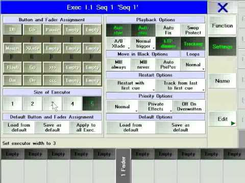 lichtsteuerung dmx software grandMA | Tutorials Chapter 8.2 [PT] | Assign Window Part 1