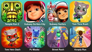 Temple Run2,Subway Surf City,Subway Surf,Tom TIme Rush,Tom Hero Dash,Pj Masks,Street Rush,Kooply Run screenshot 3