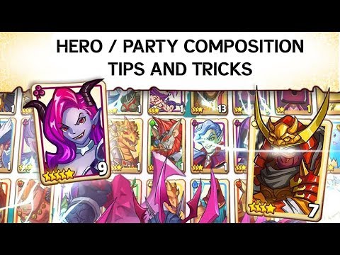 BattleJack - Hero / Party composition tips and tricks