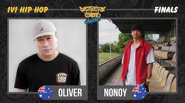 Oliver (AUS) vs Nonoy (AUS) | FINALS | 1v1 Hip Hop | DESTRUCTIVE STEPS 12 ONLINE