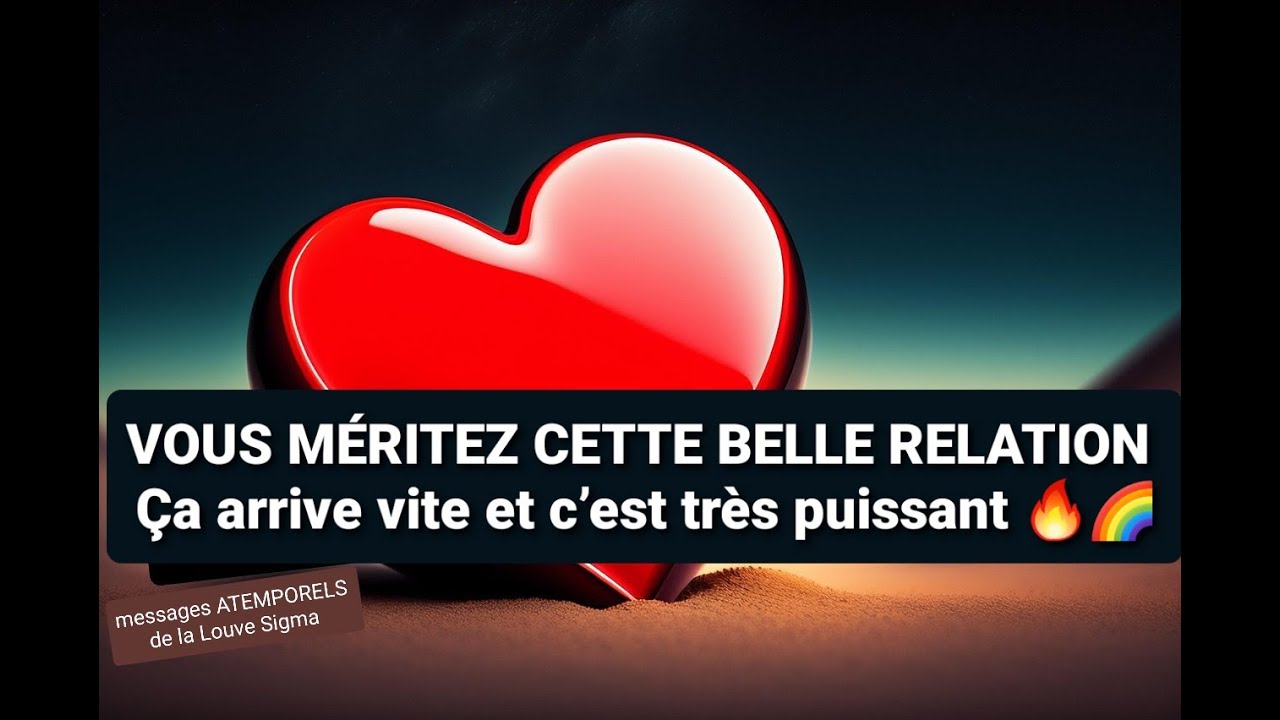🌕🦁Vous méritez cette BELLE RELATION 💘PUISSANCE de l'Amour sacré❤️‍🔥Pleine LUNE du LION