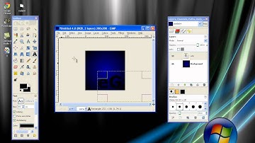 How to make a Youtube avatar on GIMP