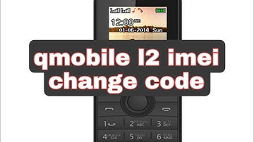 qmobile l2 classic imei change code