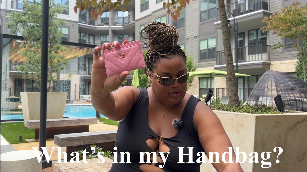 What's in My Bag? 💜 Chanel 31 ✨ Poolside Edition - YouTube