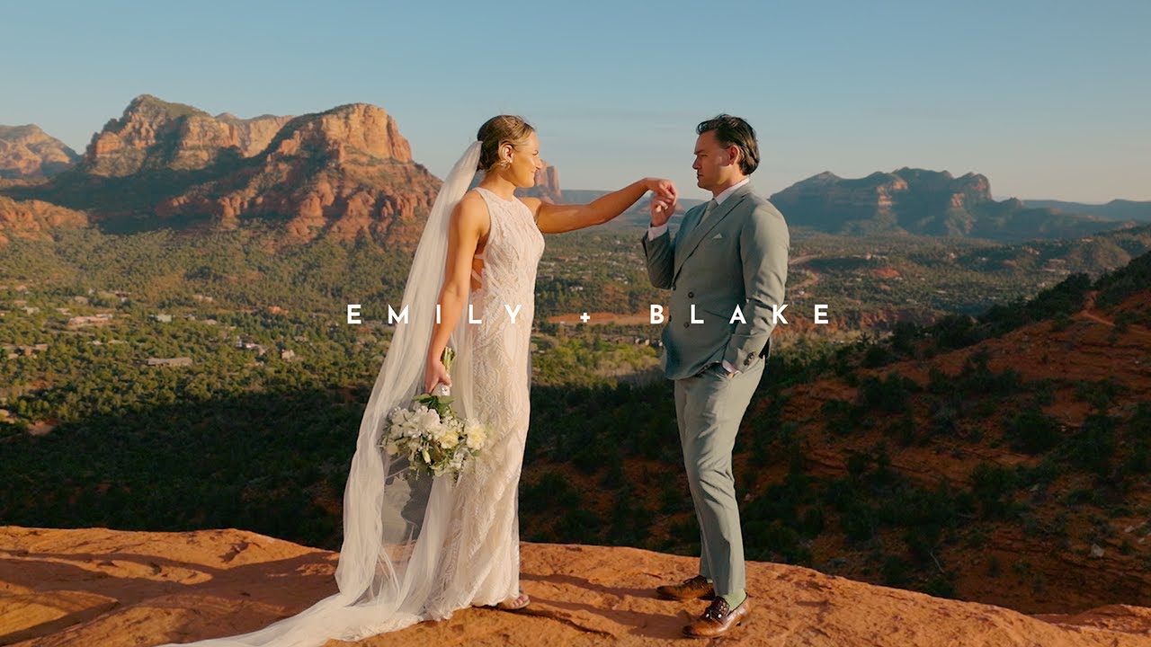 Emily + Blake | Sky Ranch Lodge, Sedona | Wedding Film 4K - YouTube