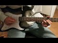 Fear of the dark iron maiden breve tutorial del rif del famoso brano con squier fender stratocaster