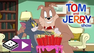 The Tom And Jerry Show Explosive Birthday Cake Boomerang Uk