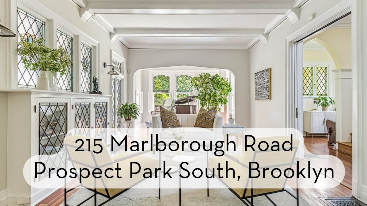 215 Marlborough Road, Prospect Park South, Brooklyn, NY - Gorgeous historic Brooklyn Victorian home