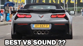 V8 SOUND BATTLE: Maserati vs Corvette vs Jaguar !!