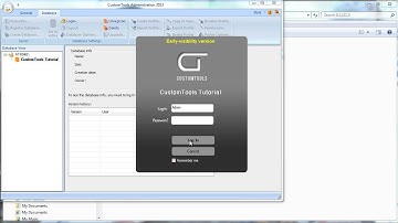 Upgrade the CustomTools database