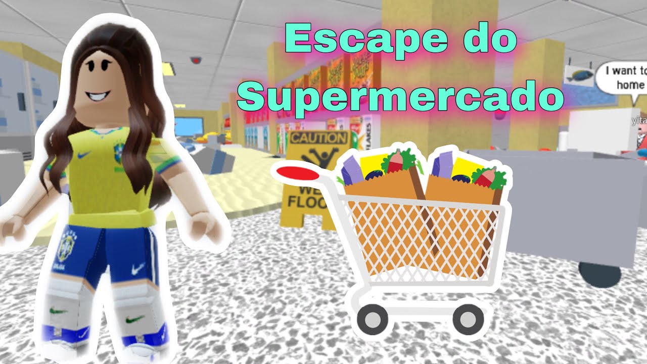 Roblox - ESCAPE DO SUPERMERCADO (Escape the Supermarket Obby)