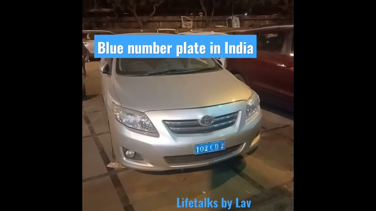 Foreign Diplomats car | Diplomatic vehicle number plate 