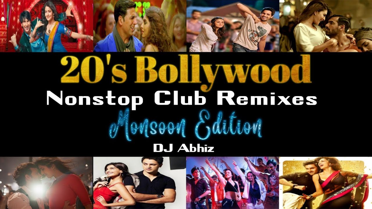 20's Bollywood Nonstop Club Remixes | Monsoon Dance Edition | DJ Abhiz | Rainy Season Groove | 2024