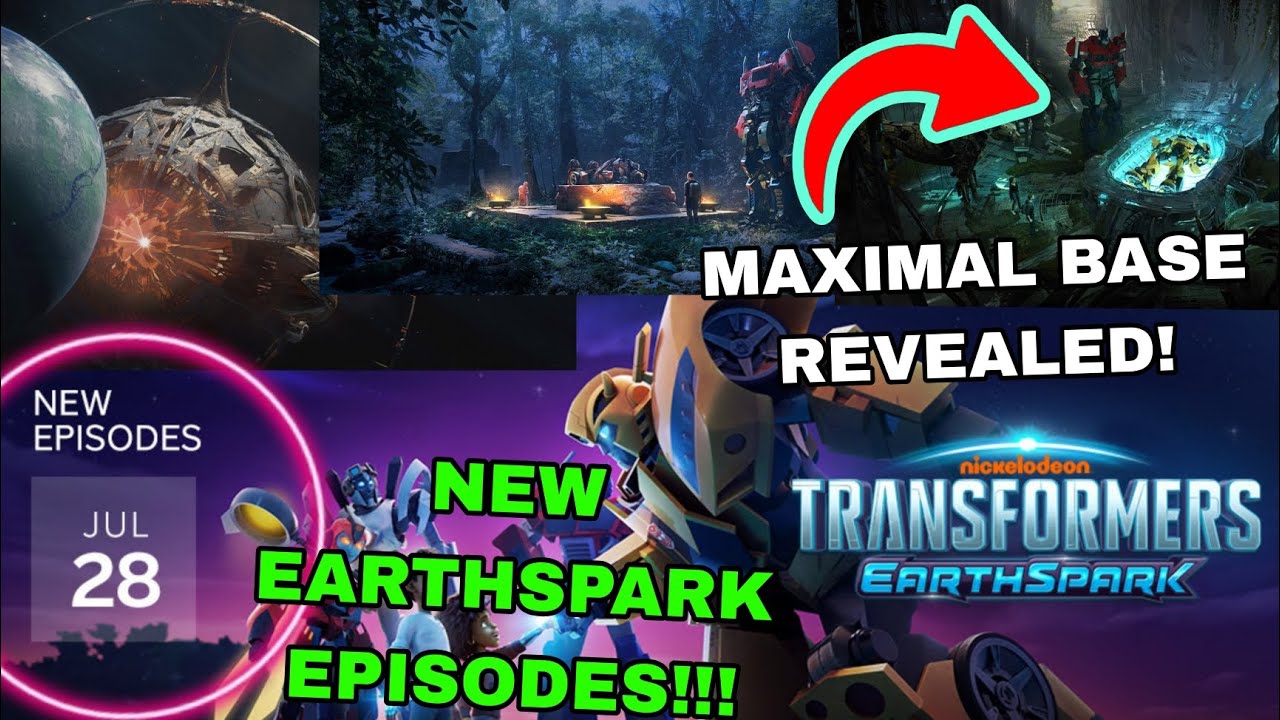 NEW EPISODES of Transformers Earthspark JULY 28TH + More AMAZING ROTB Concept Art!!! YouTube