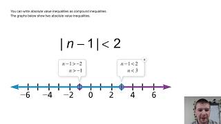 Algebra 1 3-7 Absolute Value Equations & Inequalities: Problem 4 - Solving Abs Val Eqn With ≥
