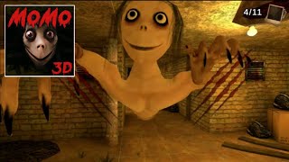 Bertemu Sama Hantu Momo😱 - Momo Scary Escape 3D screenshot 3