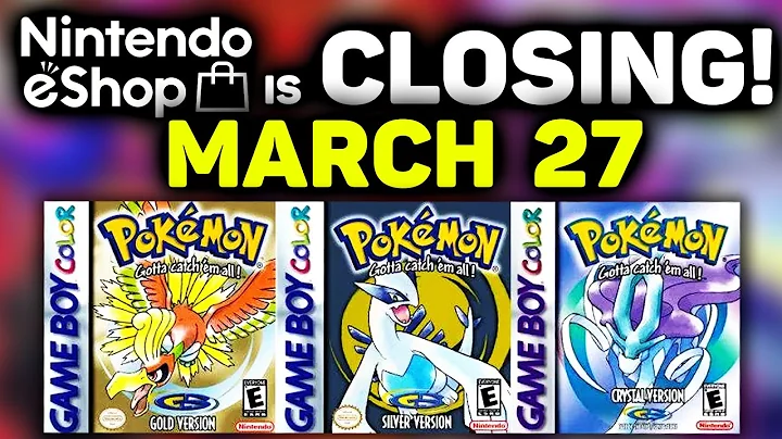 LAST CHANCE to get Pokémon Gold, Silver & Crystal