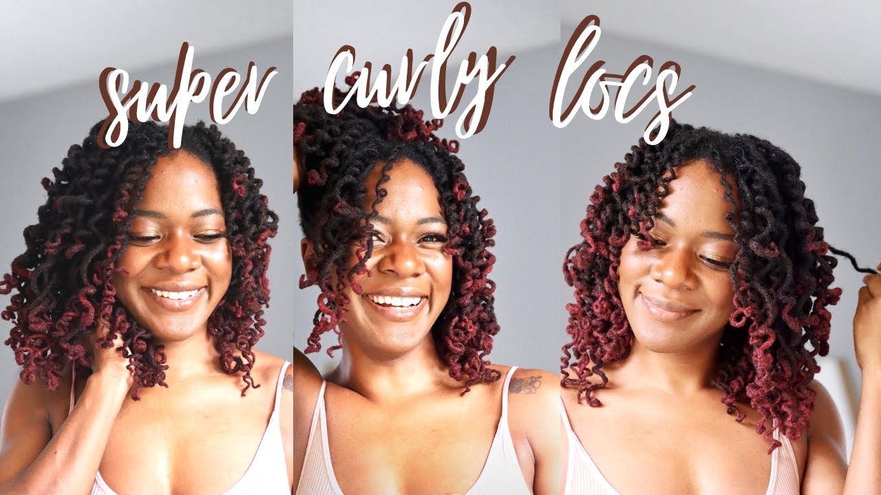 *super* CURLY LOCS TUTORIAL Pipe Cleaner Curls Tutorial + Dying My