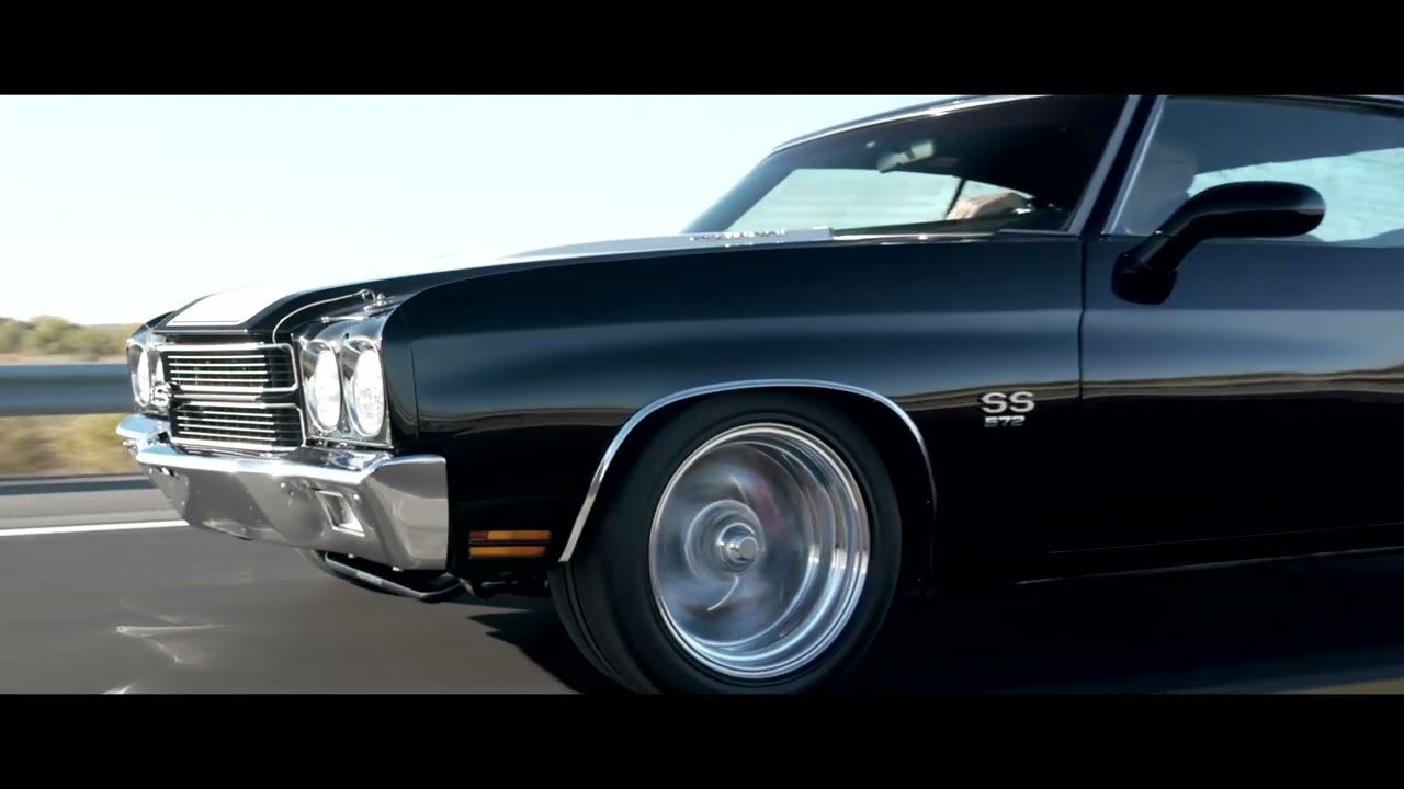 Black Magic Chevelle Cinematic Driving Video