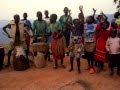 Welcome song and dance in Uganda