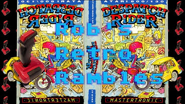 Despatch Rider on Atari 400 (Rob