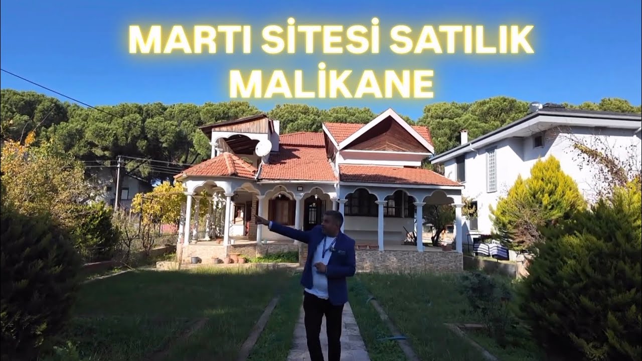 Martı Sitesinin En Güzel Mülkü ayvalık satılık malikane 