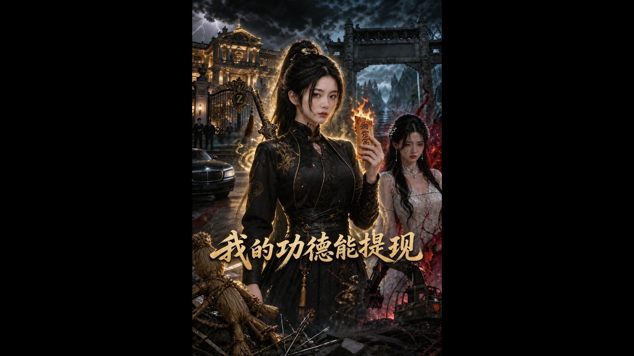 【一口气看完】《我的功德能提现》#短剧 #AI短剧 #逆袭 #drama #爽剧 #鲨鱼先生
