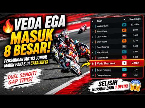 🔥 HASIL LENGKAP MOTOGP3 CATALUNYA 2026 + JADWAL ITALY SERI 7 & KLASEMEN