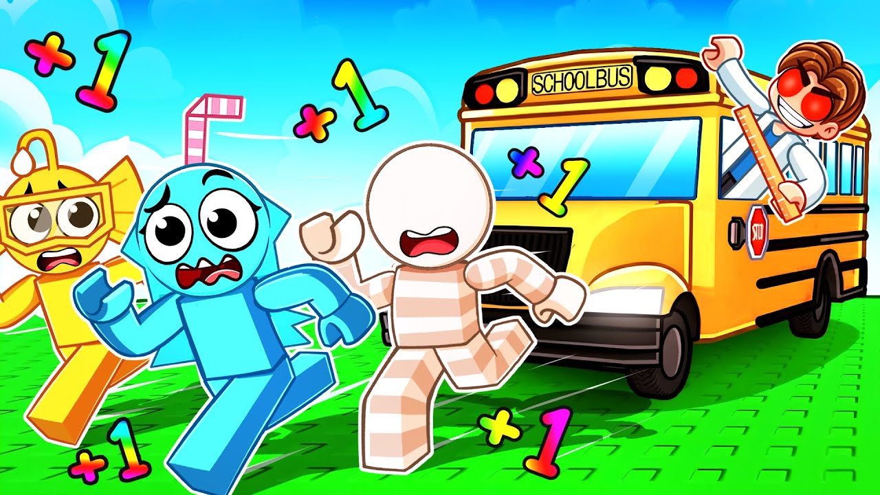 Every Second +1 SPEED To Escape Roblox School!