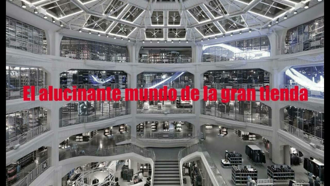 (El alucinante mundo de la gran tienda)  RNE.