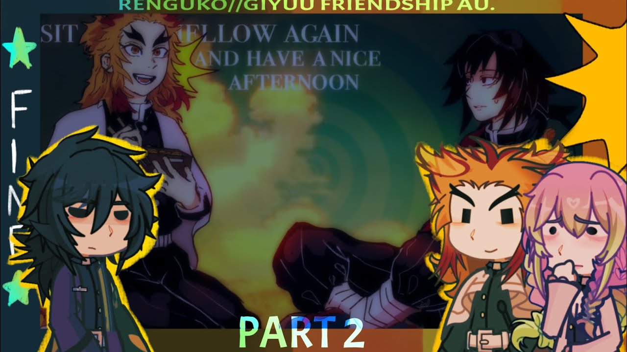 ✮ + 2/? - if rengoku stood up for giyuu. [] kyojuro/giyuu friendship au. // fluff // kny