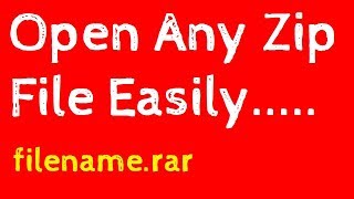 How to open rar and zip files easily | Easily open any type zip file screenshot 1