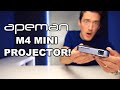 APEMAN M4 MINI LED PROJECTOR REVIEW!