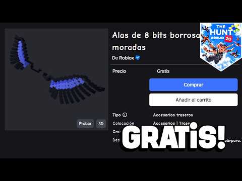 ¡OTRA VEZ! SOLO ENTRA Y RECLAMA ALAS DE 8 BITS GRATIS en Roblox | Evento The Hunt: Roblox 20