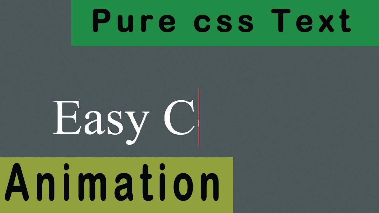 text animation after effects css