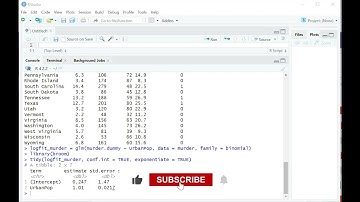 Logistic Regression with OR in R