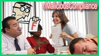 r/MaliciousCompliance | Group Project Fails Everyone