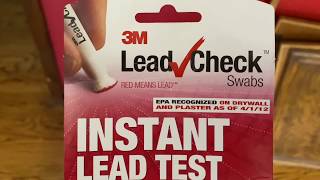 How To Test For Lead Based Paint  - Part 1